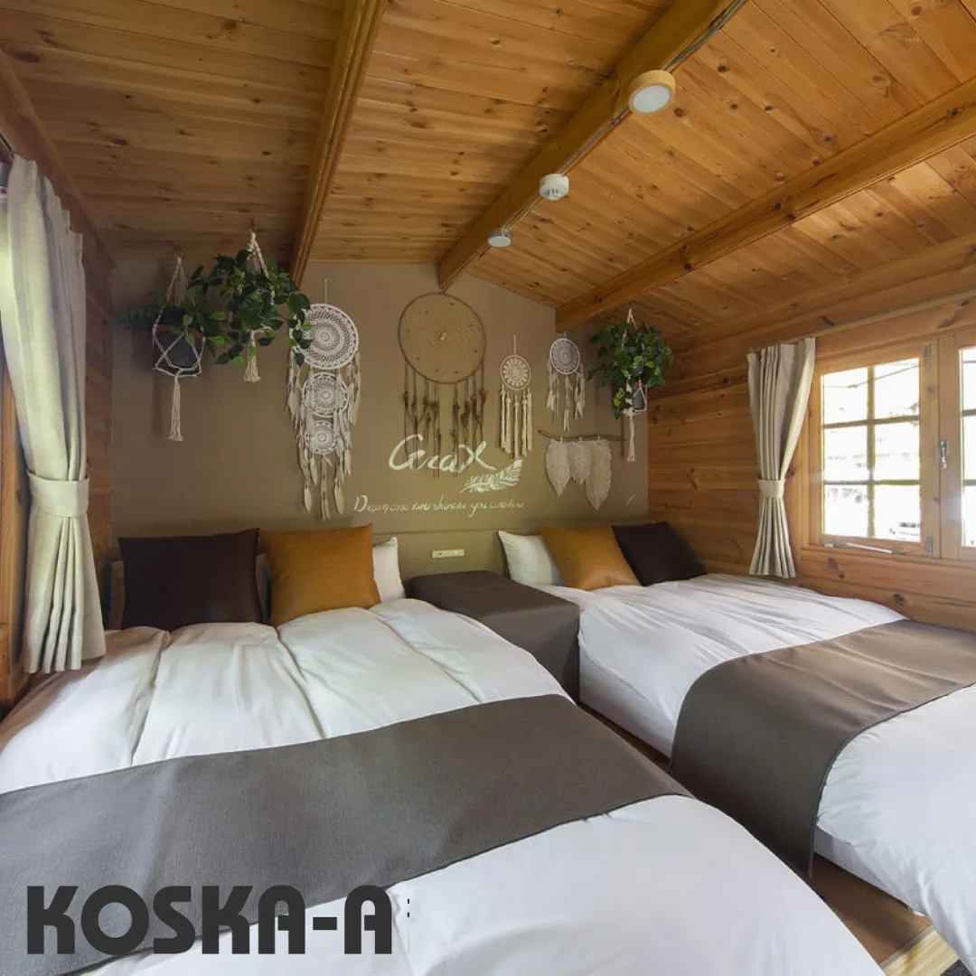 フィンランド式 ログハウス「KOSKA-A」